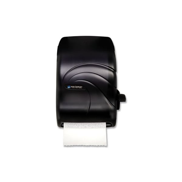 The Colman Group San Jamar, Lever Roll Towel Dispenser, Oceans, Black Pearl, 12 15/16 X 9 1/4 X 16 1/2 T1190TBK - main